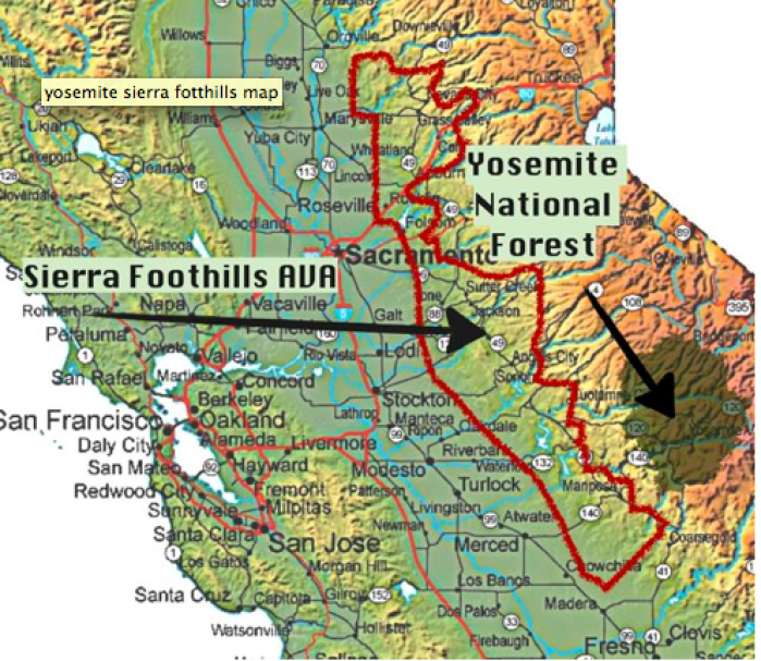Sierra Nevada Mountains Usa Map Map 533554b3e8f2f.preview 699