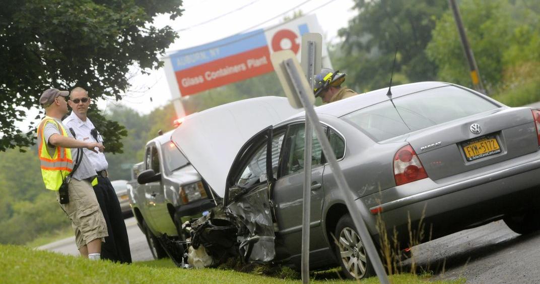 One person taken to hospital after car, tractor trailer collide in Sennett