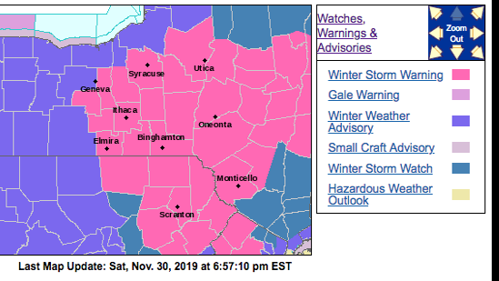 National Weather Service Winter Storm Could Bring Foot Of Snow To