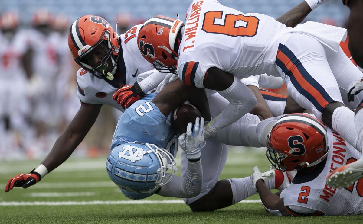Unc Pulls Away From Syracuse In Season Opener Local News Auburnpub Com