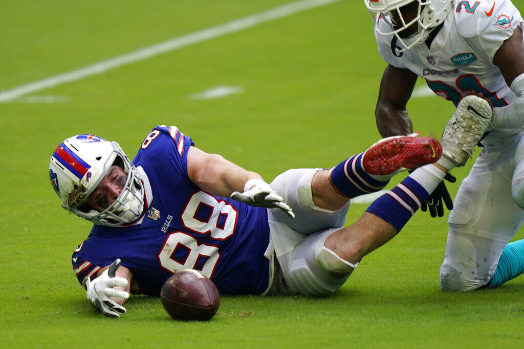 Bills tight end Dawson Knox suffers concussion | Lee-wire | auburnpub.com