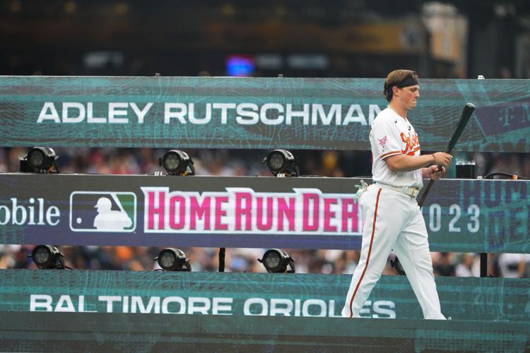 Orioles' Adley Rutschman wows MLB fans with switch-hitting display in Home  Run Derby