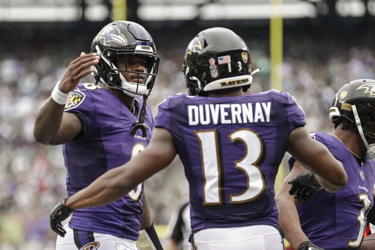 Ravens QB Lamar Jackson heated with linemen despite cruising to