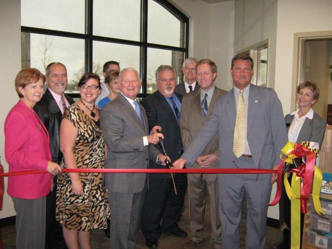 Library officials unveil new reading garden at Perry Hall Library