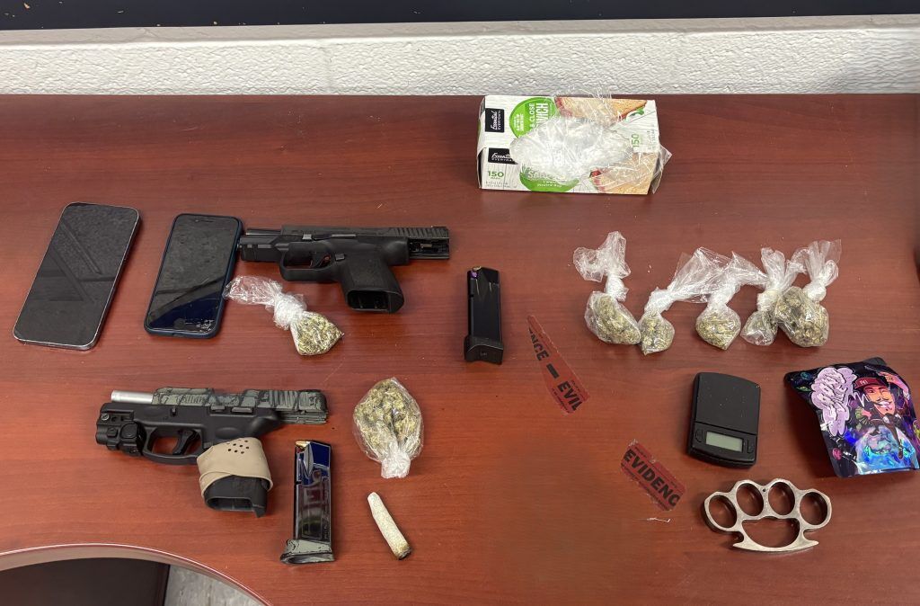 Middle River men arrested after firearms found during traffic stop ...