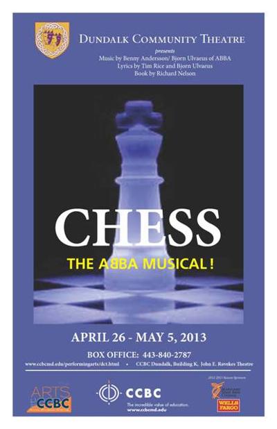 Chess The Musical On Stage This Weekend At Dundalk Community Theatre News Avenuenews Com