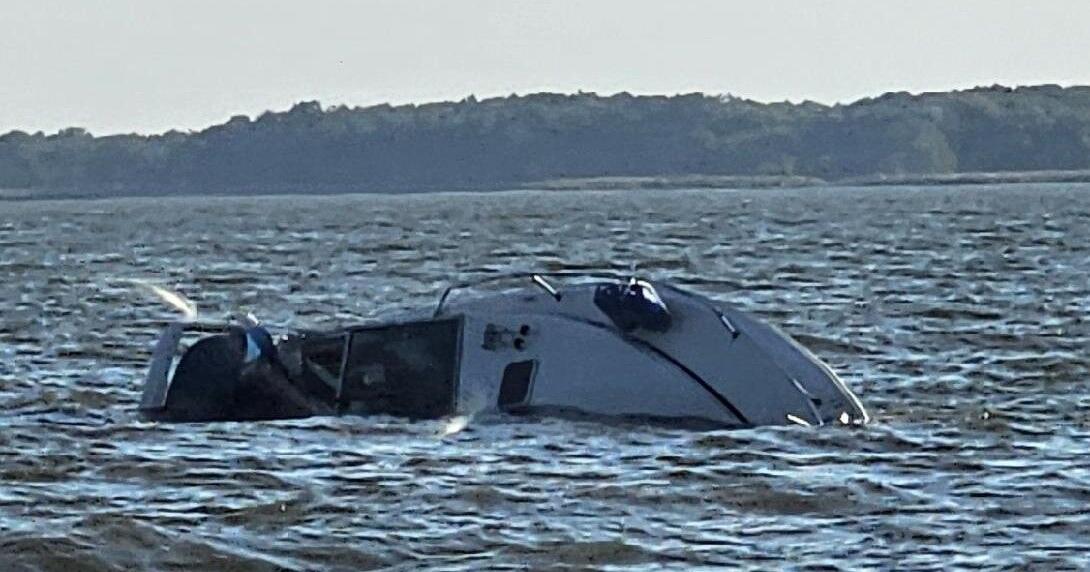 Police pull two people and their dog from the Gunpowder River after ...