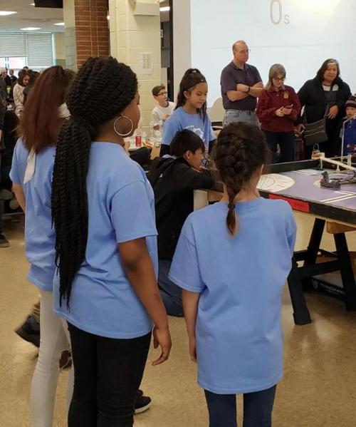 Golden Ring Middle students compete in Lego League