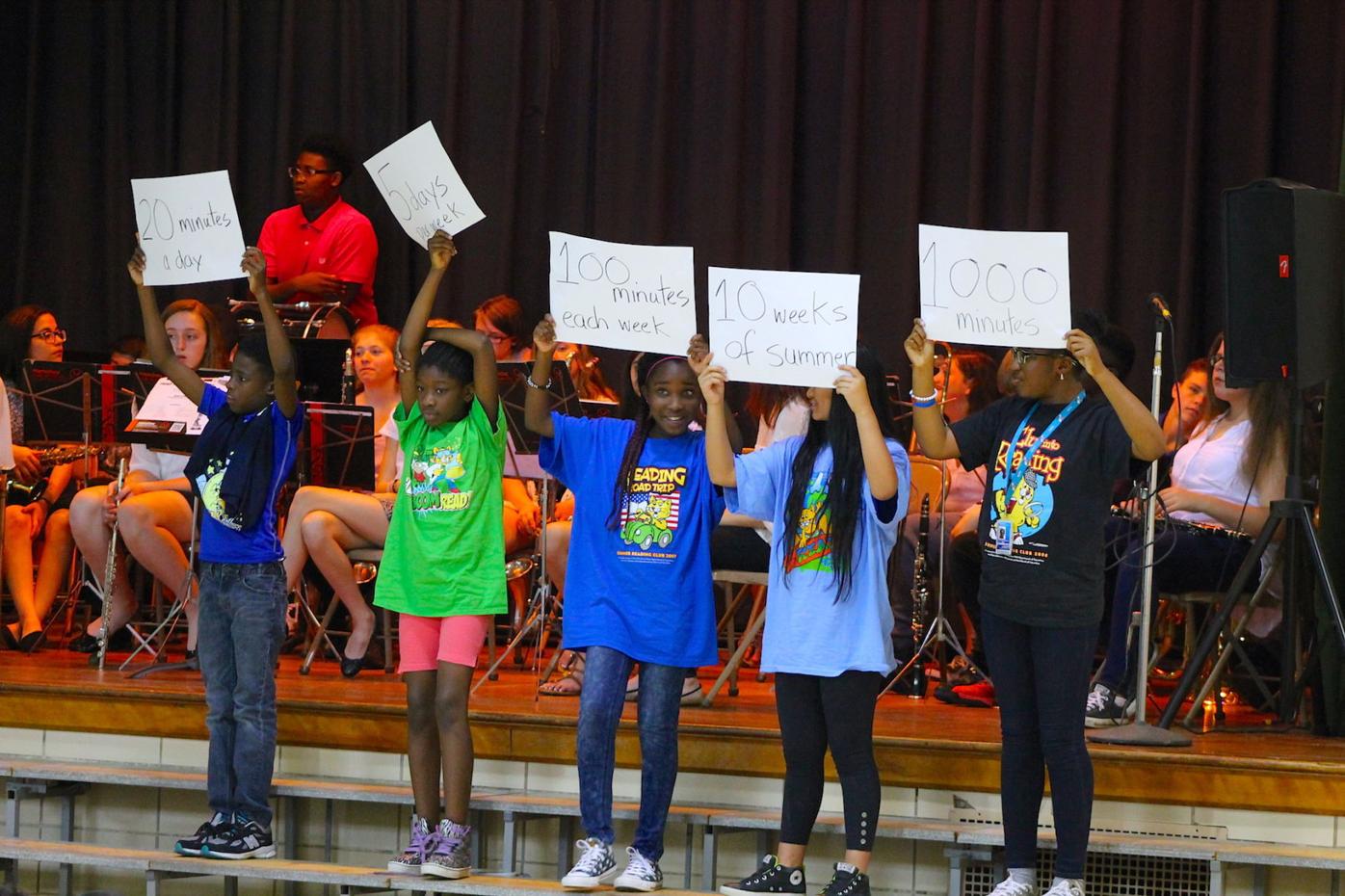 Glenmar Elementary kicks off Scholastic Summer Reading Challenge