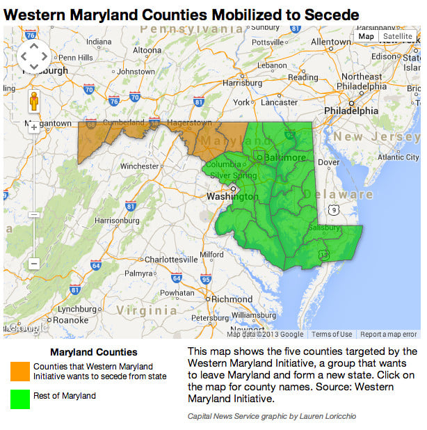 Secessionist group in western Maryland ready to break ties with state - News - avenuenews.com