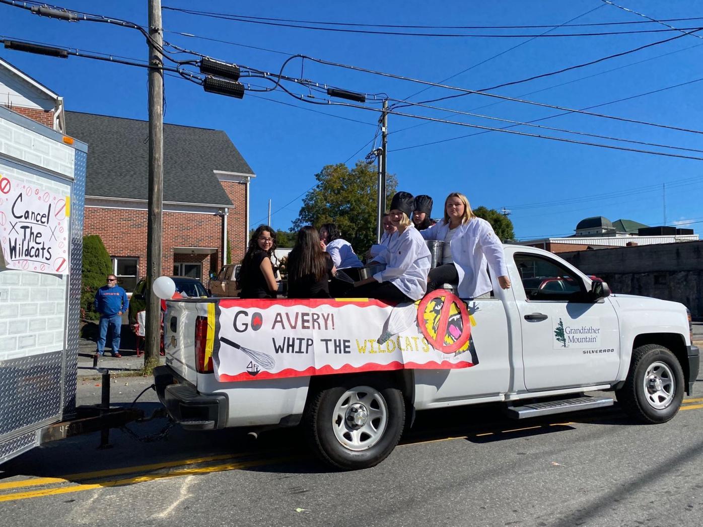 AHS culinary at the hoco parade