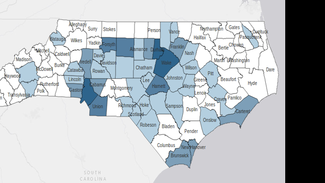 Nc Positive Cases Of Covid 19 Climbs To At Least 410 News Alerts Averyjournal Com