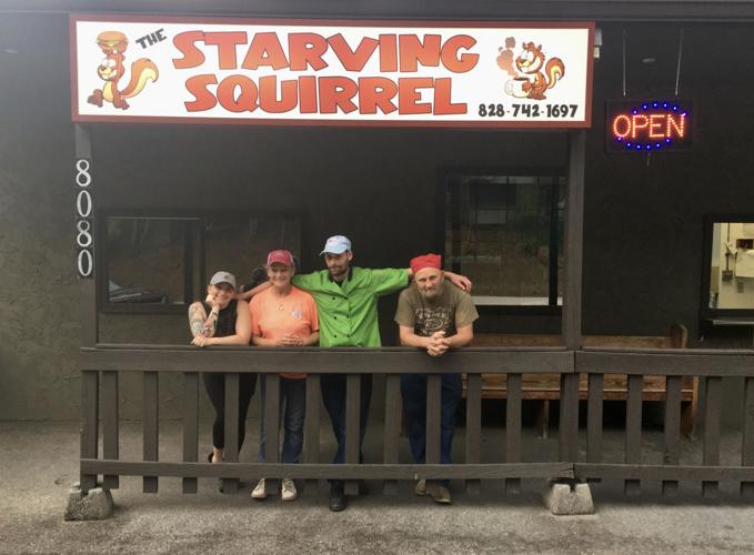 The Starving Squirrel feeding hungry travelers through Elk Park Avery
