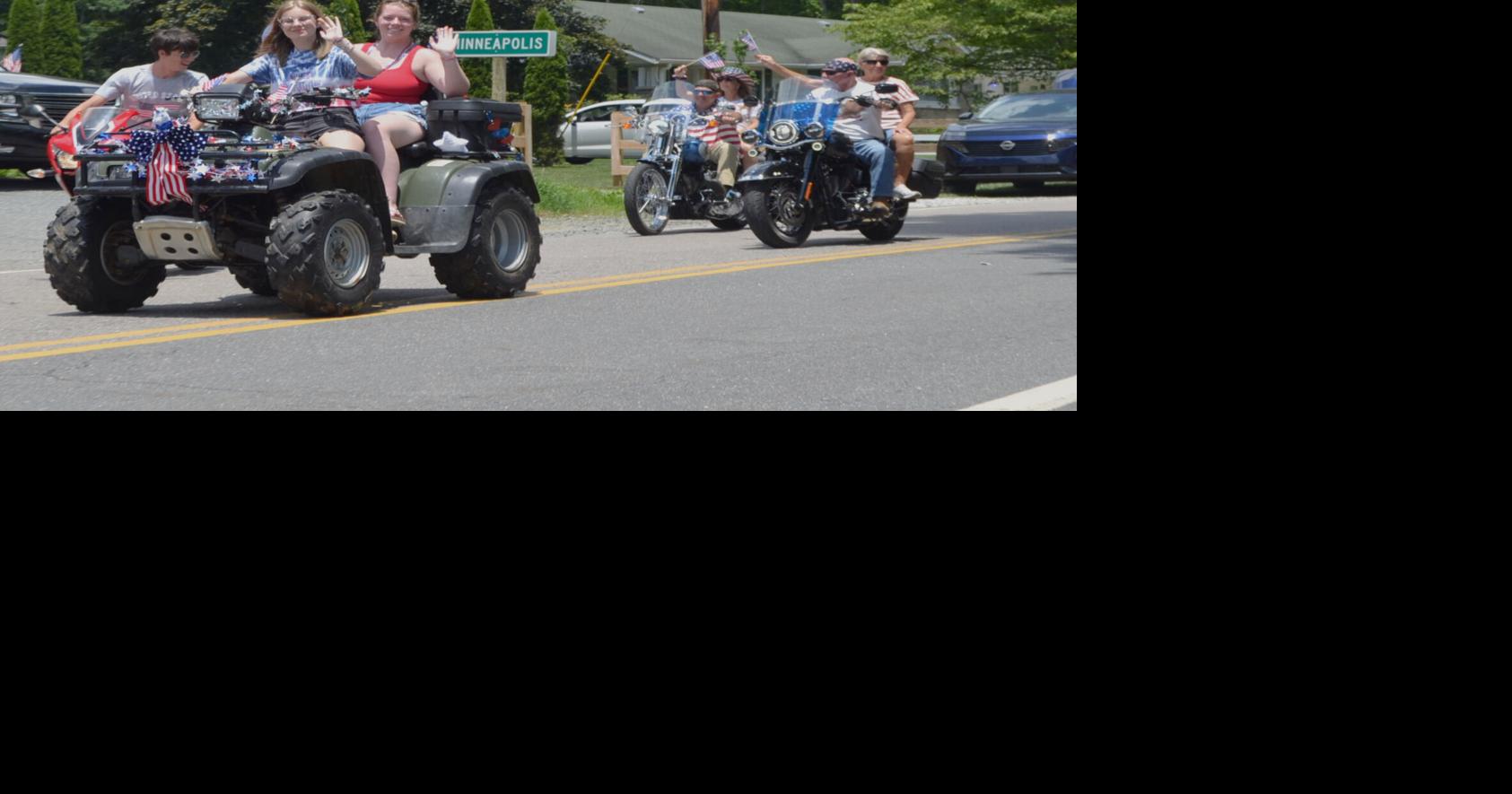 All-terrain vehicles and motorcycles are a common presence in the annual Minneapolis Fourth of July Parade.jpg