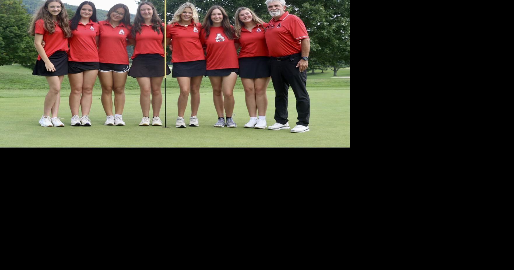 ACHS Girls Golf continues dominant season with win at Grassy Creek