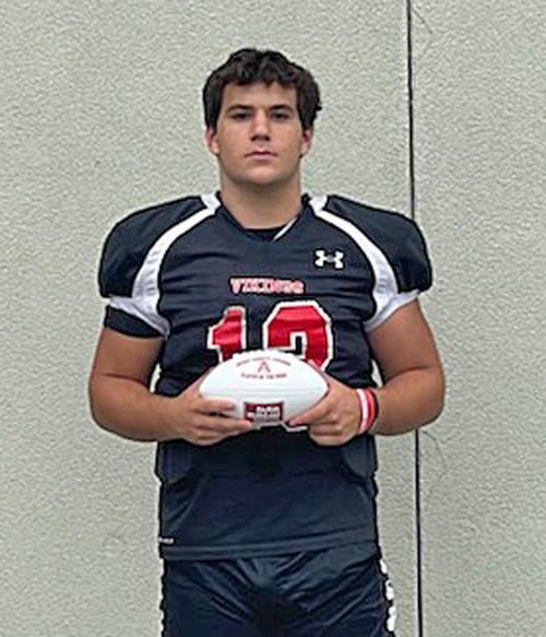 Giarrusso nabs Farm Bureau Player of the Week