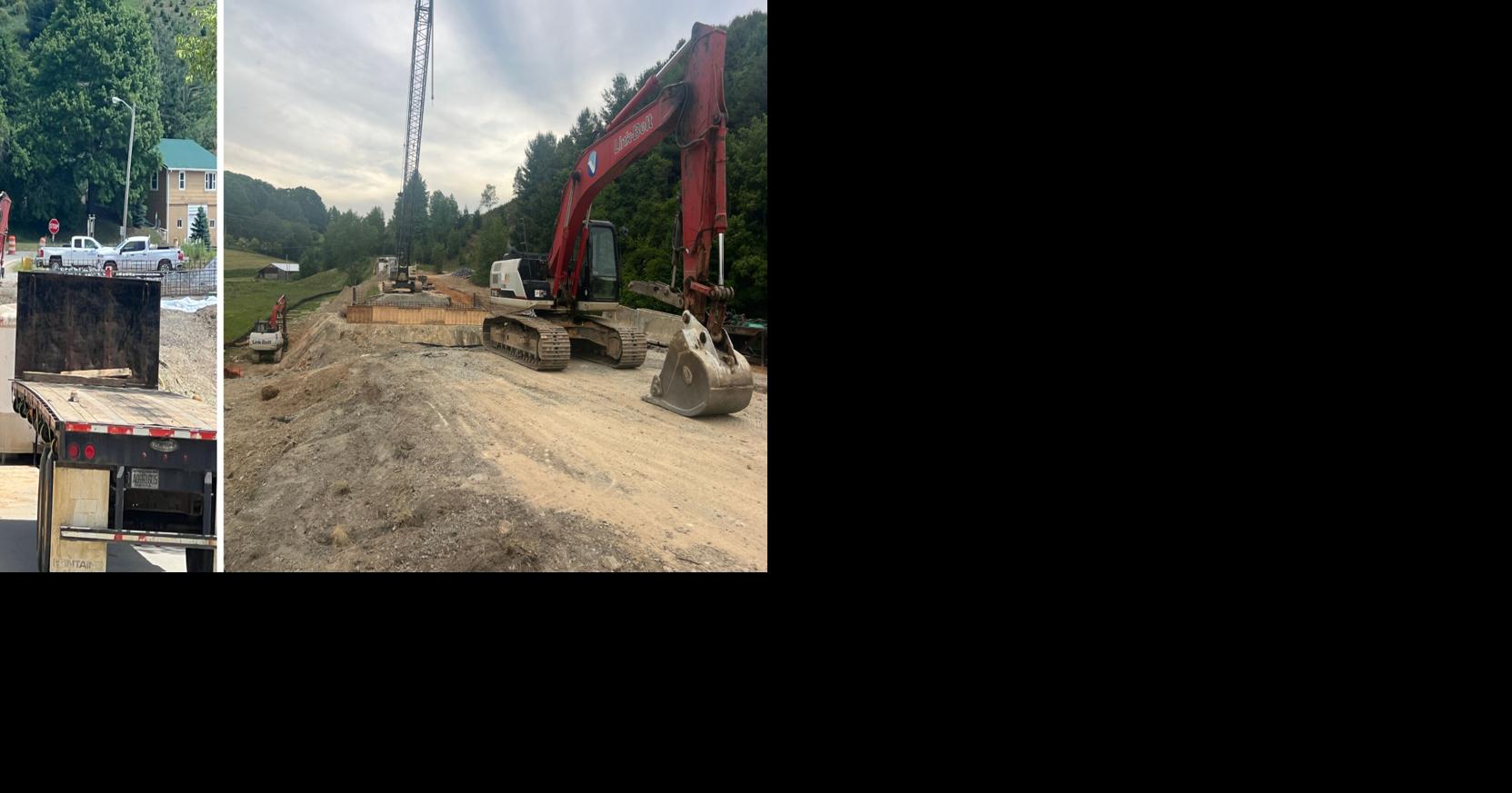 Avery High School Road construction under way