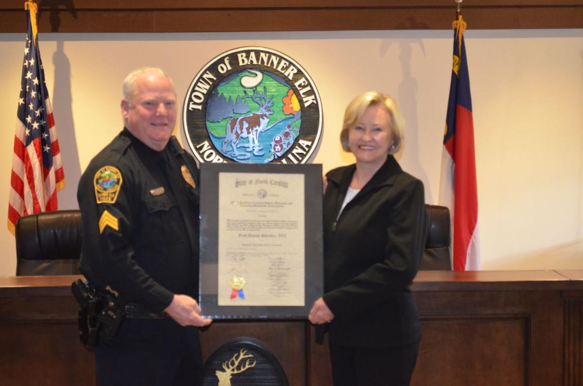 Shrader receives Advanced Law Enforcement Certificate News