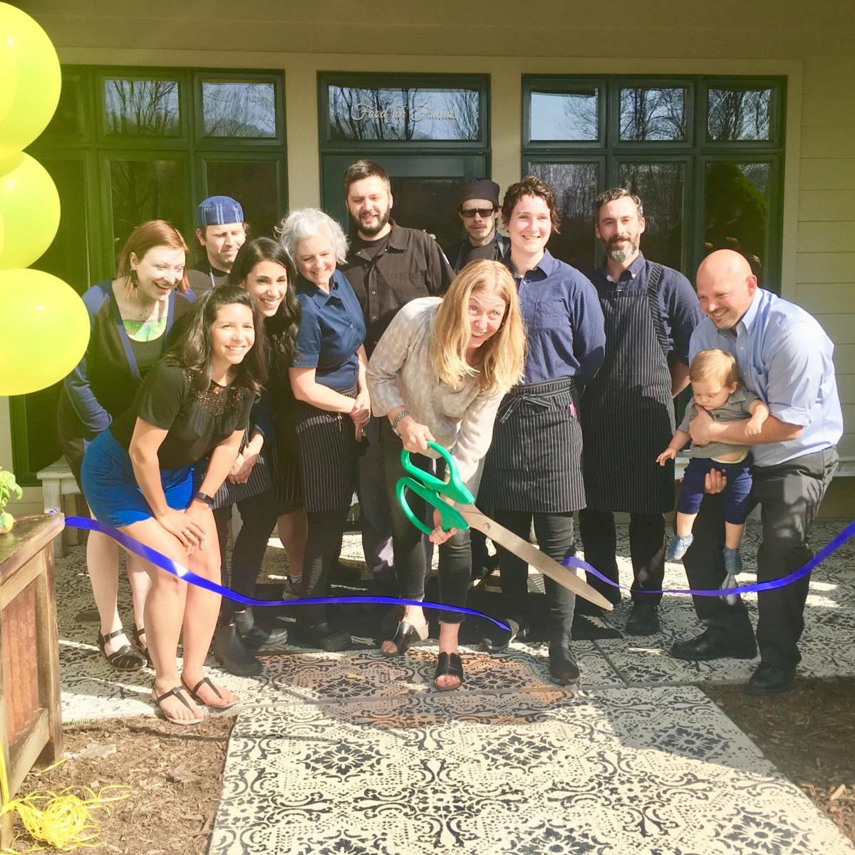 Ribbon Cutting Held At Reid S Catering News Averyjournal Com