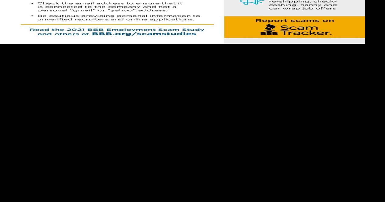BBB® Investigation: Job scam reports on the rise in 2023 | Community ...