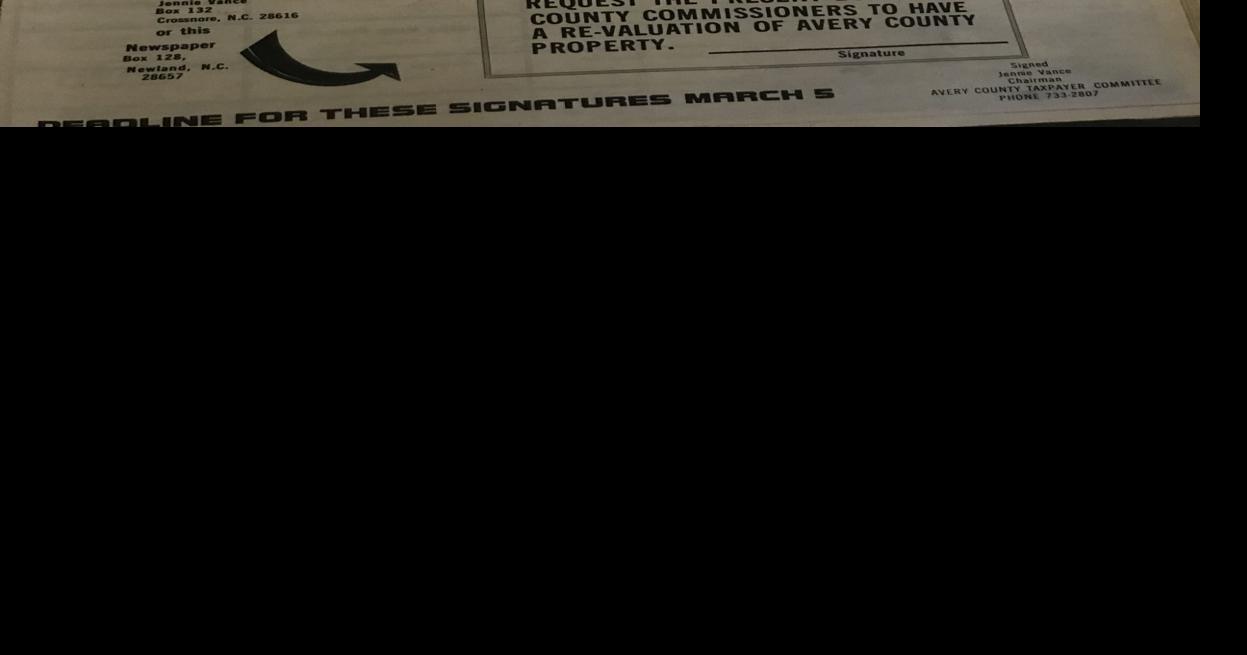 Peering into Avery's Past News