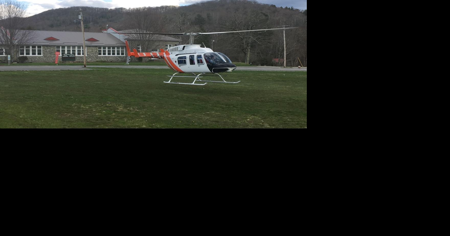 Helicopter lands at Historic Banner Elk School News