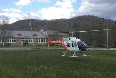 Helicopter Lands At Historic Banner Elk School News