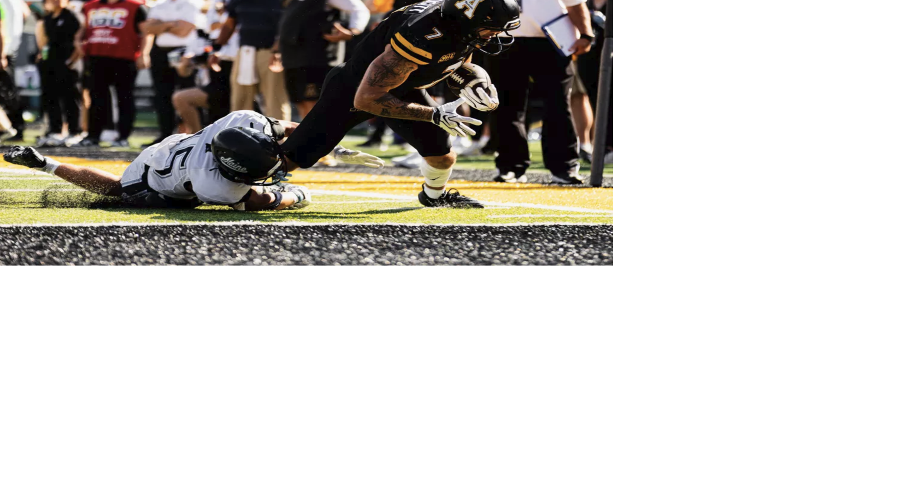 App State mauls Black Bears in 2026 opener
