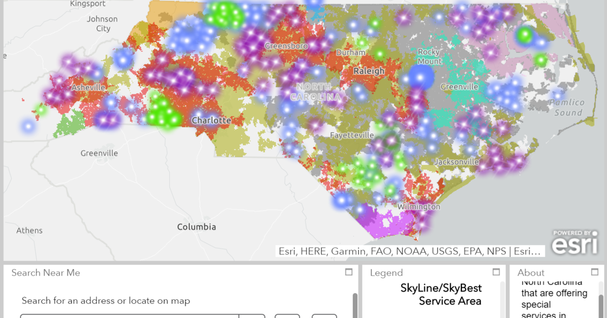NC DIT unveils interactive map to help residents find low-cost, free ...