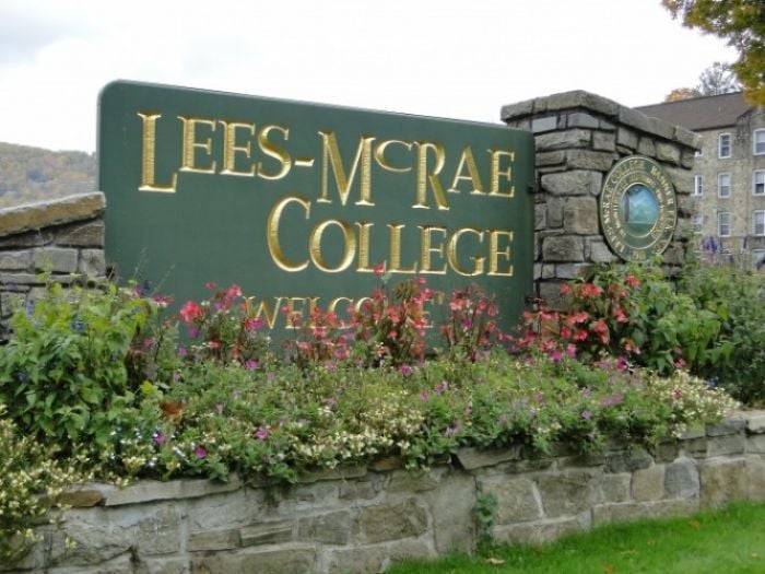Community Pillars LeesMcRae College educating students, offering