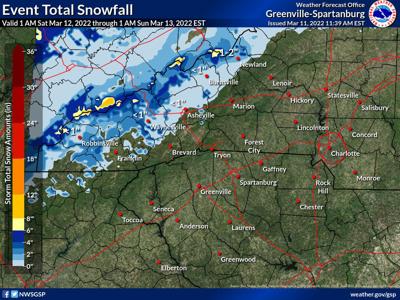 Winter Storm Warning issued for Avery, Mitchell and Yancey ...