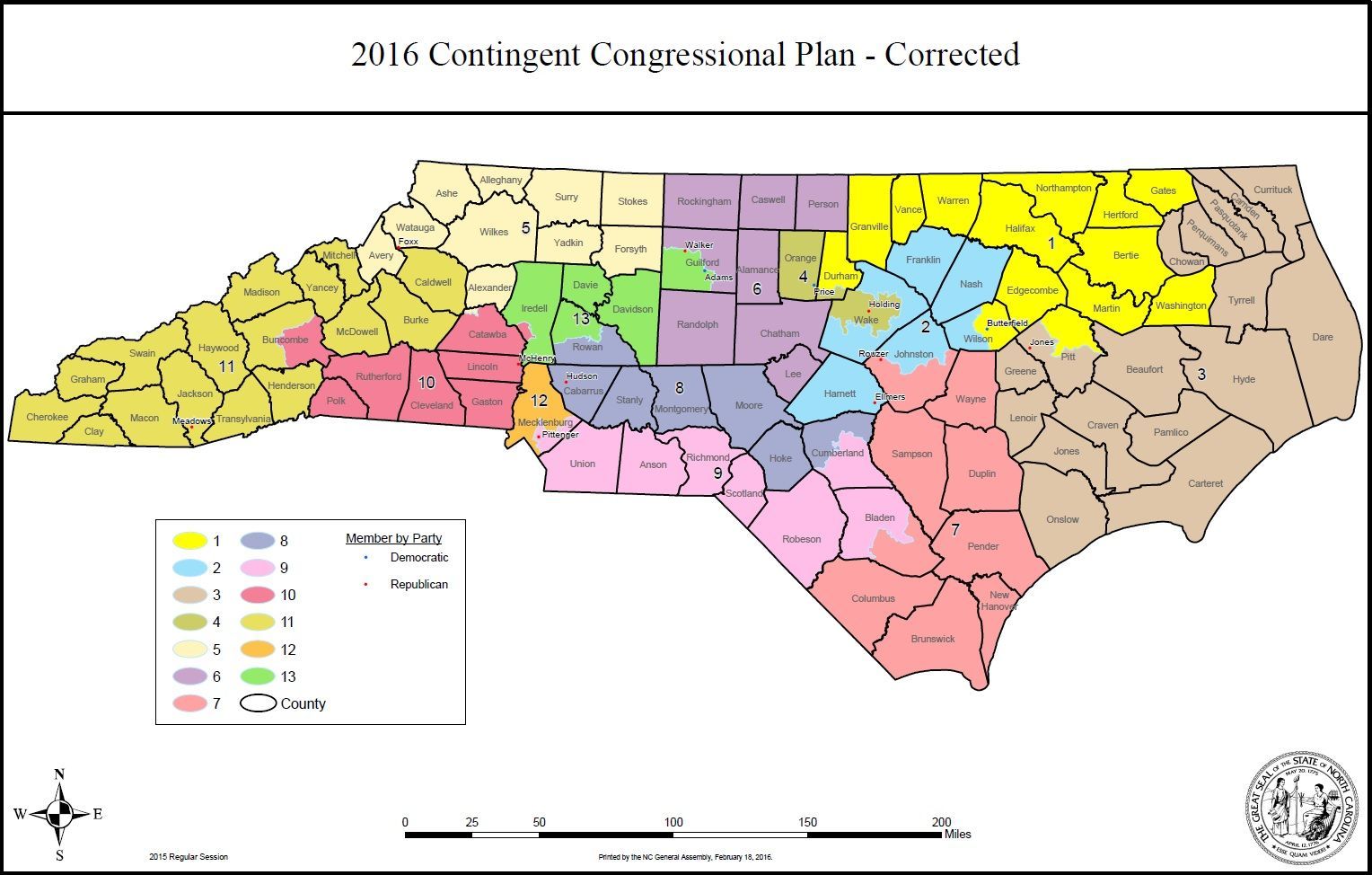 Congressional Shift: Avery Moved To Fifth U.S. Congressional District ...