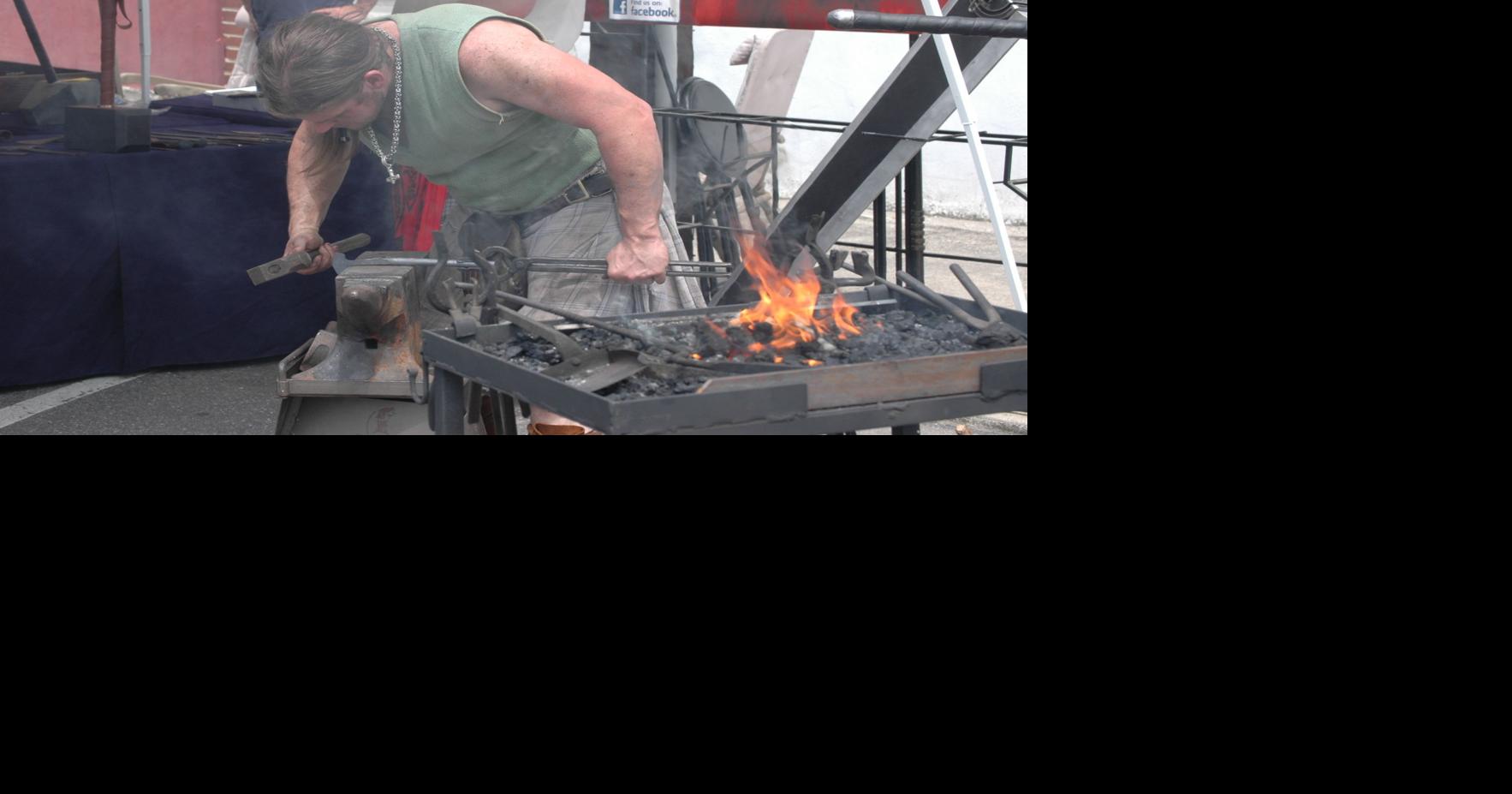 Annual blacksmith festival fires up Spruce Pine Community