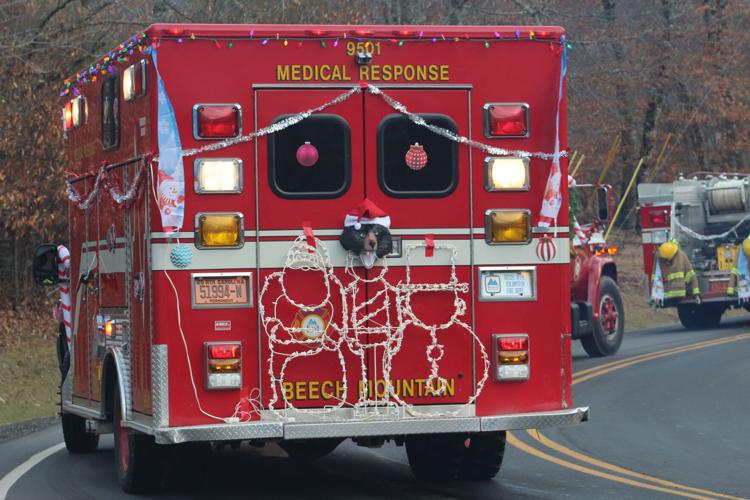 Images from Beech Mountain's 'A Very Beary Christmas Parade