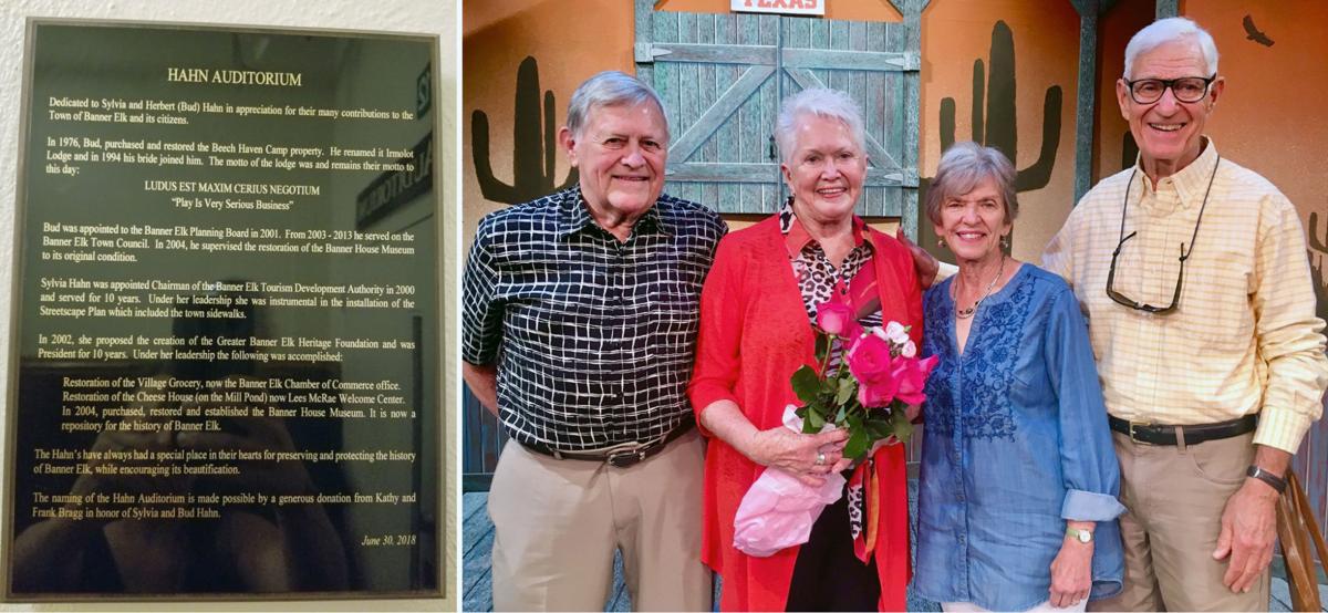 Dedication Held For Hahn Auditorium At Historic Banner Elk School