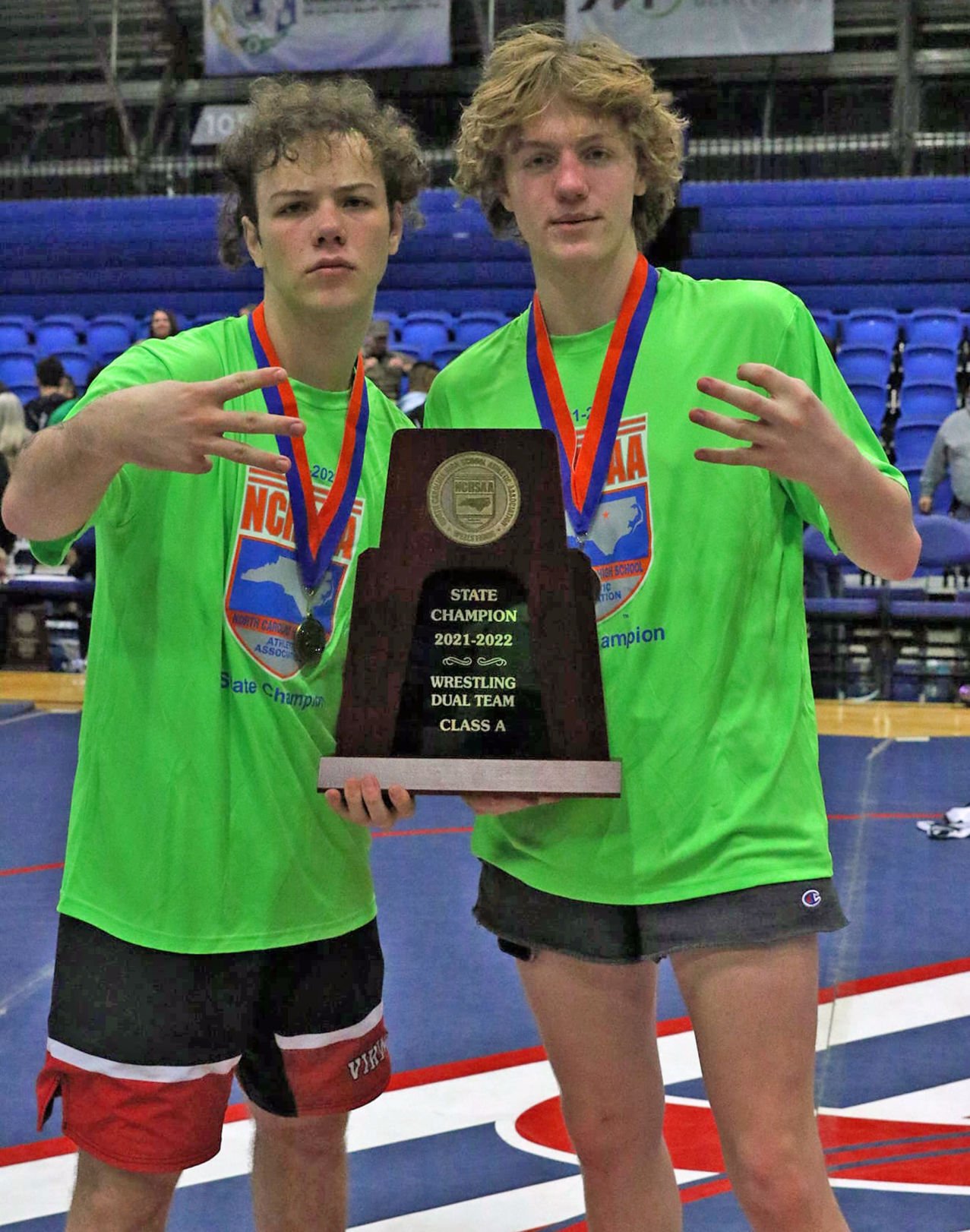 Champions: Avery High School Wrestling Wins 2022 NCHSAA Dual Team Title ...