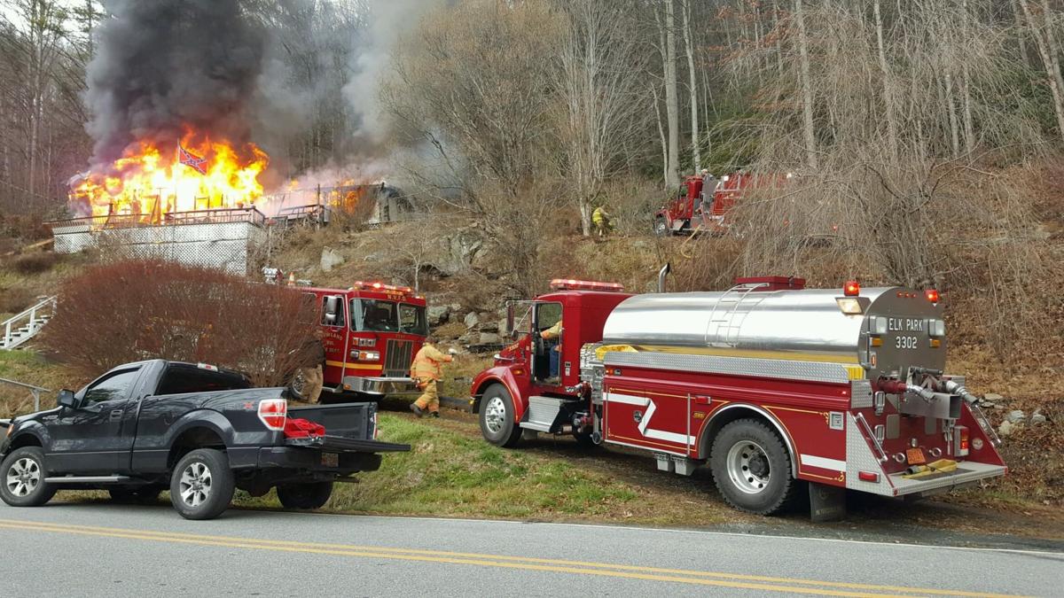 Fire Consumes Residence On Elk River Road Avery Averyjournal Com