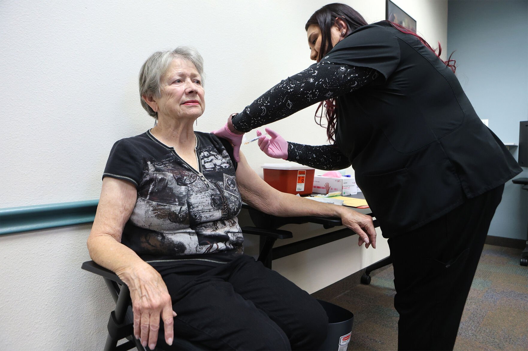 Vaccination Scene at CCHHS Clinic