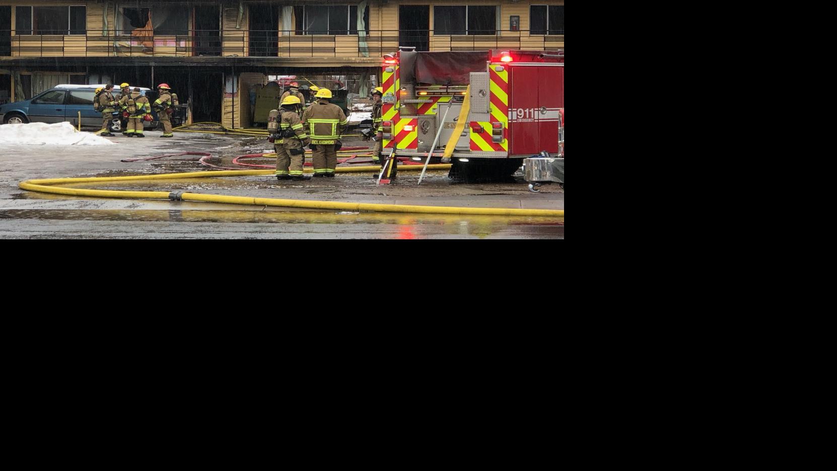 Motorcycle explosion likely cause of Milton motel fire, manager reports