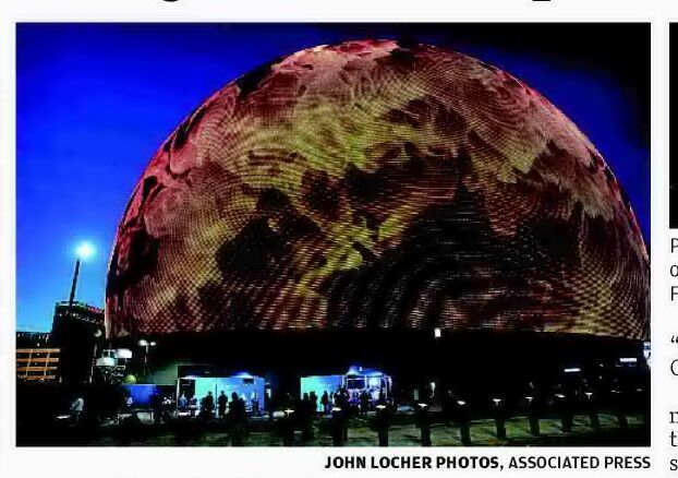 U2 Open Sphere in Las Vegas with Stunning Visual Technology