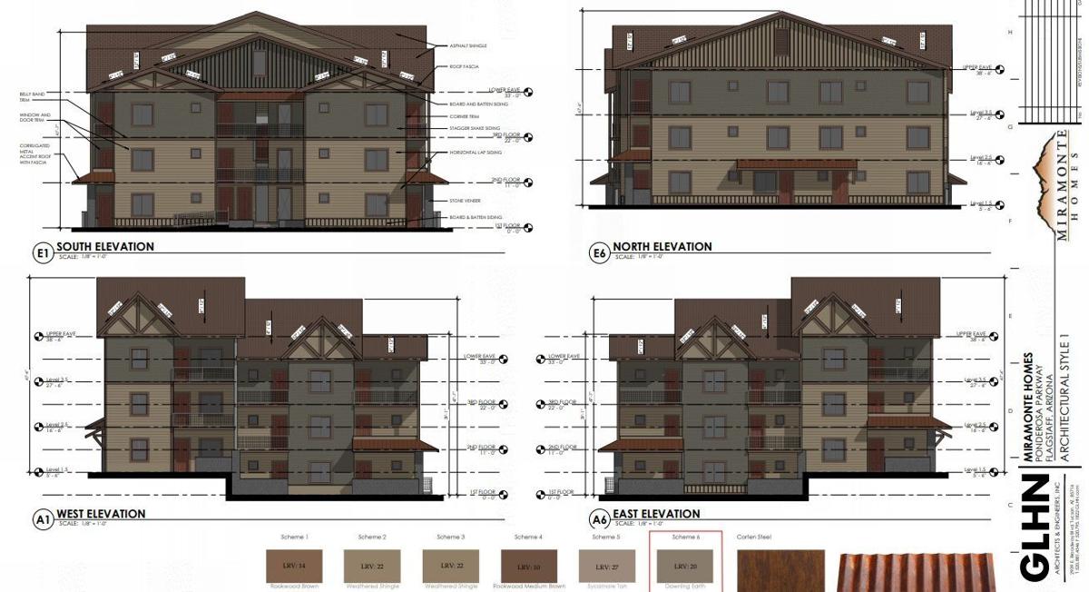 Final tract elevations for Presidio in the Pines