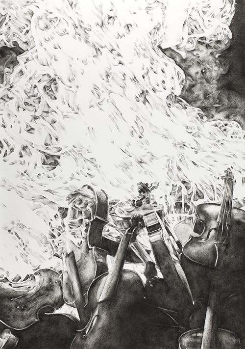 Arrangement For A Silent Orchestra By New Nau Art Department Faculty Member Julie Comnick Azdailysun Com
