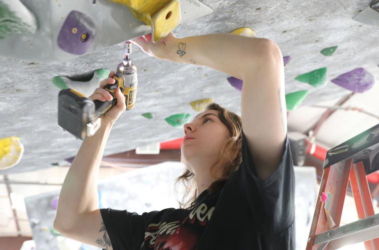 Ready, 'set,' climb The art of setting routes at Flagstaff Climbing and Beta Bouldering Local