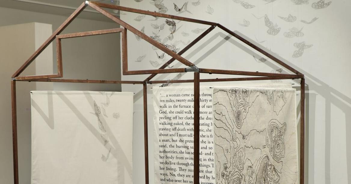The art of resistance: Skabelund shares border experiences in HeArt Box installation