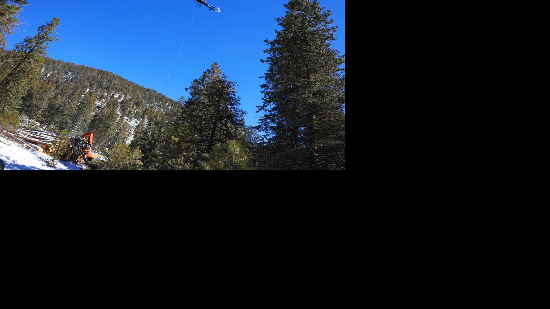 Weather prolongs forest closures, helicopter logging