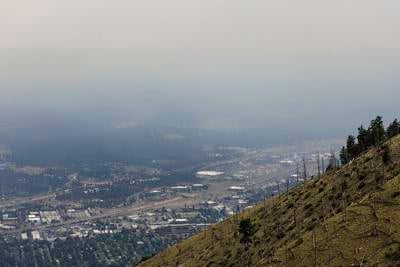 Wildfire Smokes Out Flagstaff