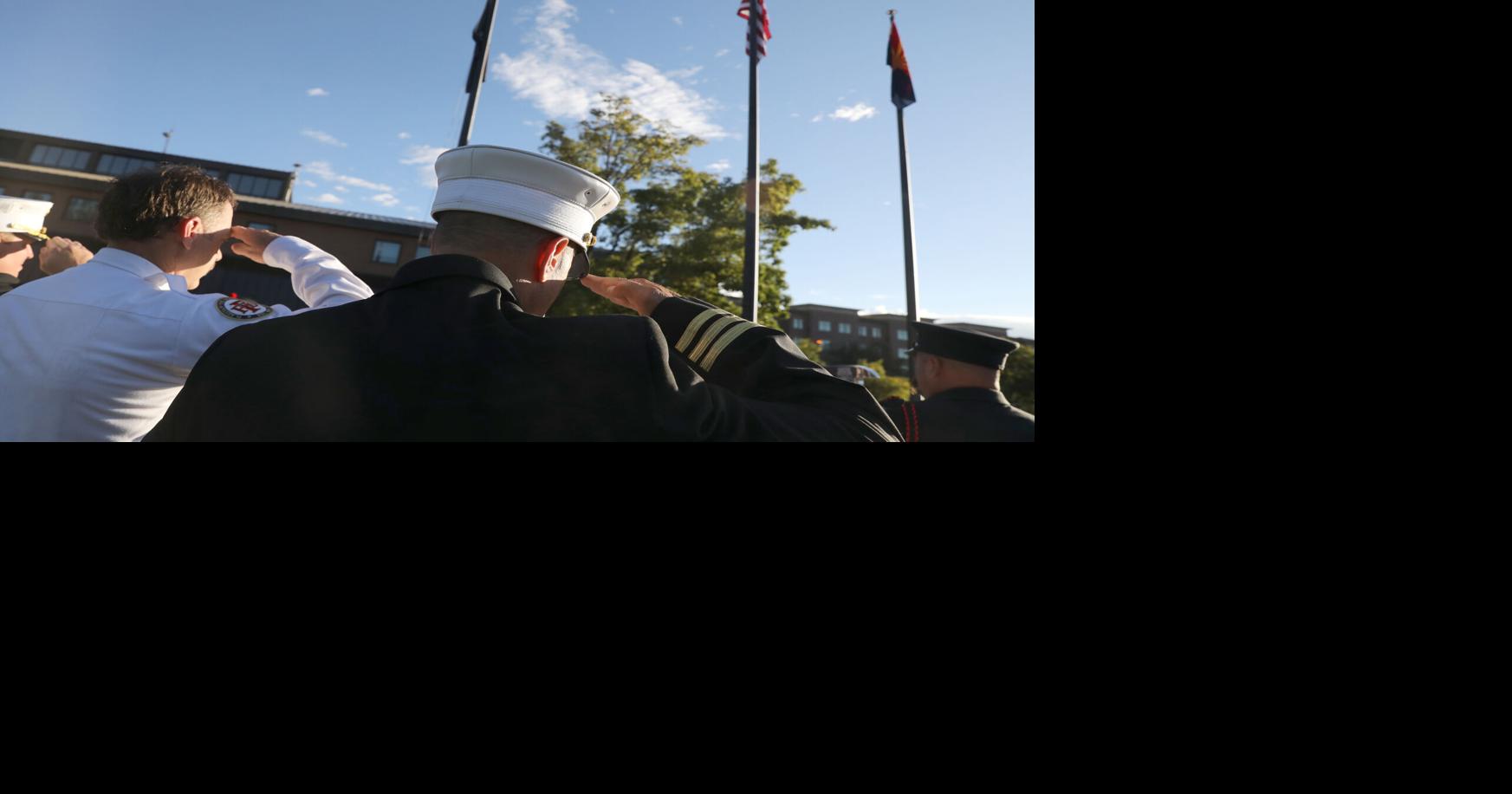 Gallery: Local first responders attend 9/11 memorial at Flagstaff City Hall