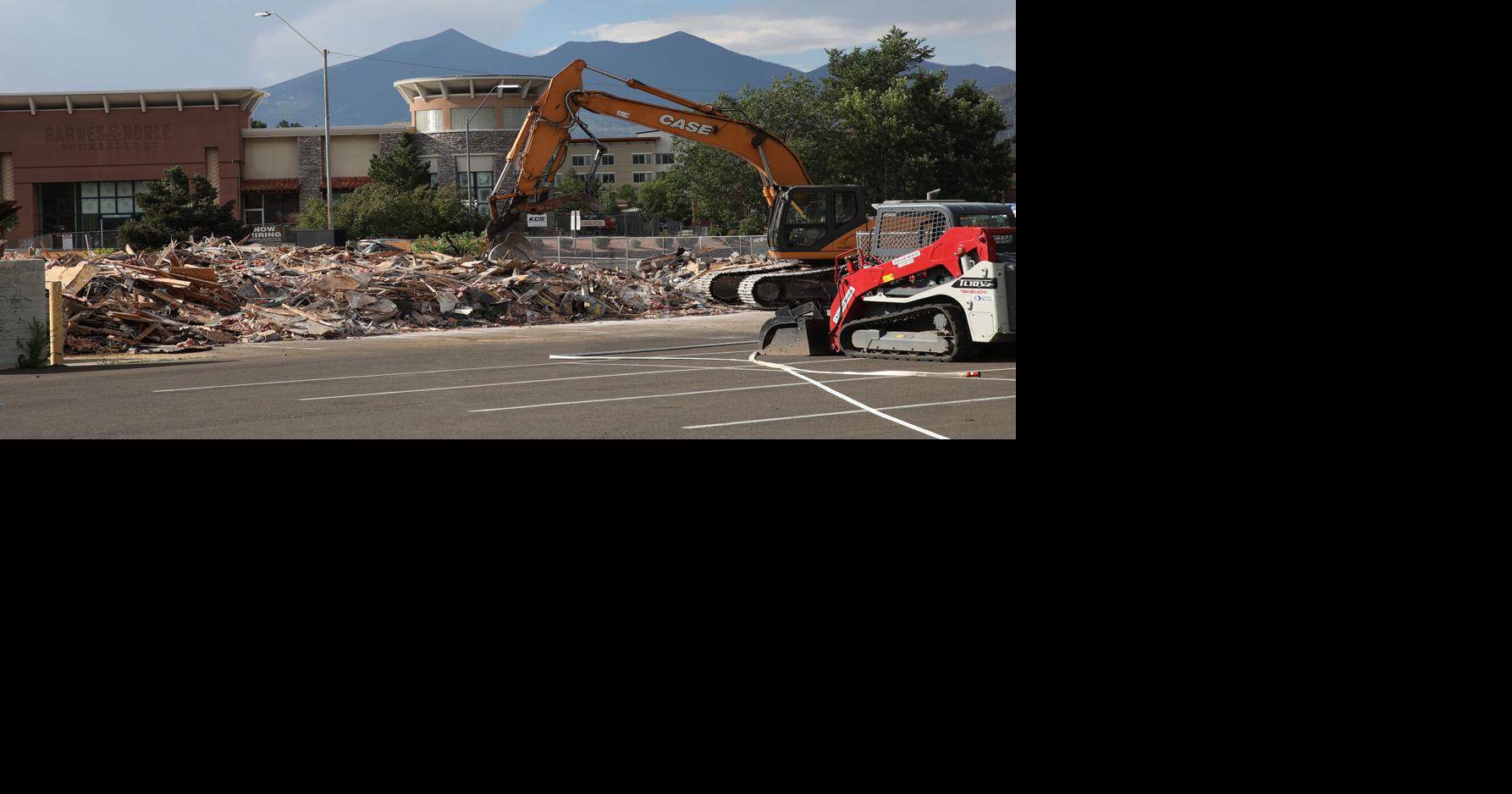 NAU Starts Eyesore Demolition