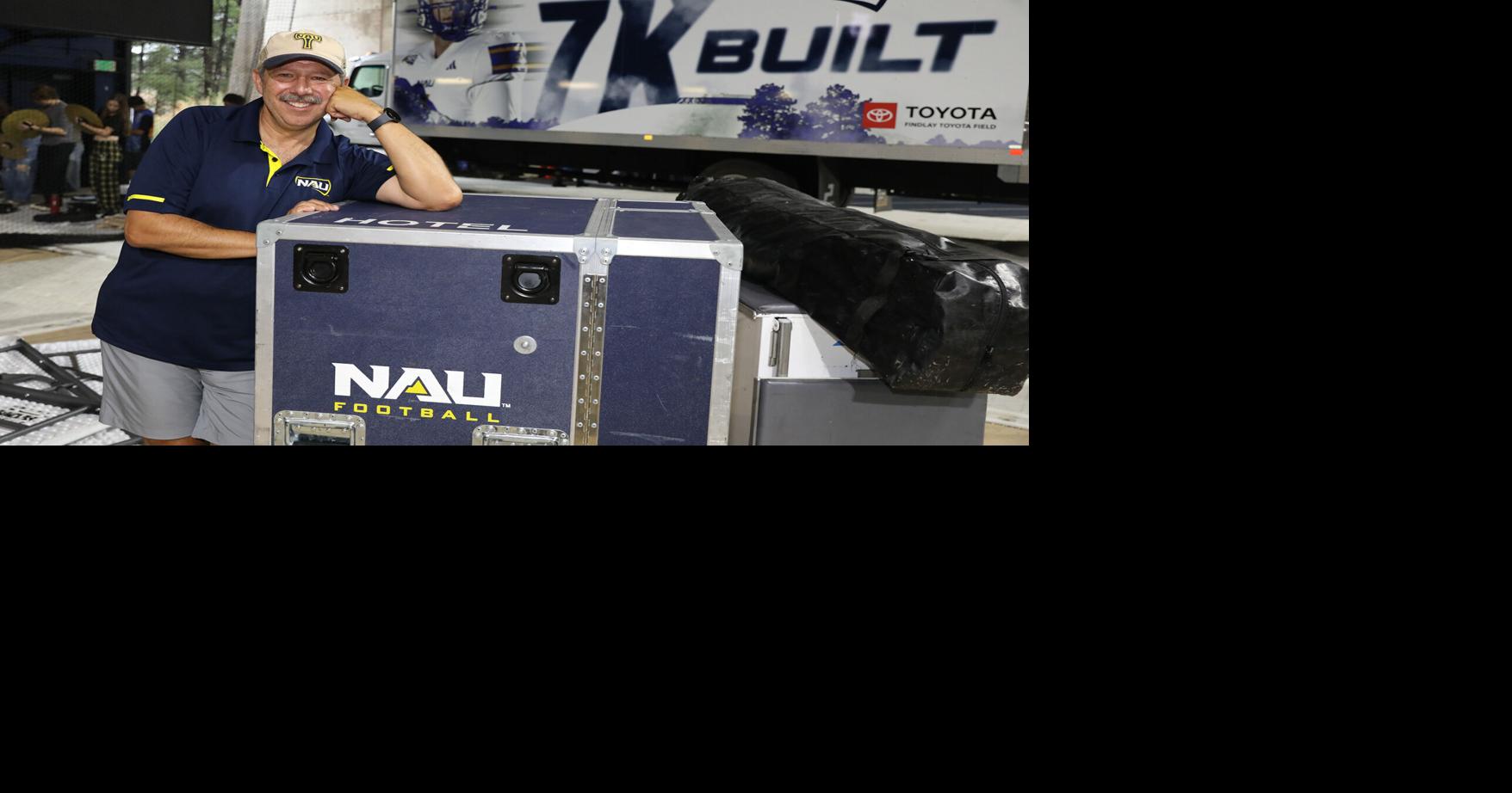 Strohman takes wheel as NAU football’s equipment truck driver in ...