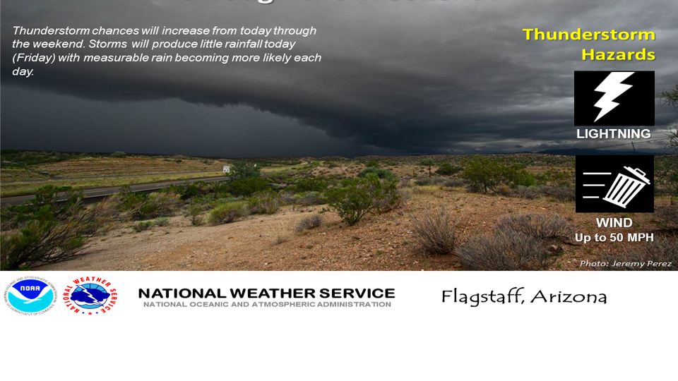 Monsoon storms intensify this weekend
